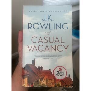 Book Paperback: The Casual Vacancy J.K. Rowling  Novel Book Club